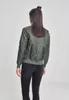 Urban Classics Ladies - BASIC BOMBER Jacke oliv - M Podgląd zdjęcia produktu 5