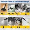 2500W  Tragbarer Dampfreiniger mit Lenkrollen,1.6L Produktbild-Vorschau 8