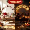 Weihnachtsdeko,3D Selbstklebende Weihnachtliche Produktbild-Vorschau 3