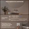 S'AFIELINA miroir de salle de bain LED rond miroir de salle Voir les images du produit 5
