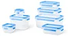 EMSA N1031600, Set, Rechteckig, 5,75 l, Blau, Transparent, Produktbild-Vorschau 1