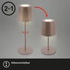 Lampa stołowa akumulatorowa, ściemniana dotykiem (3 Podgląd zdjęcia produktu 7