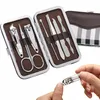 7 Teiliges NAGELSET MANIKÜRE PEDIKÜRE ETUI NAGELKNIPSER Produktbild-Vorschau 3