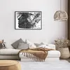 Gerahmtes Poster - Schwarzer Rahmen - Frau Linie Kunst. - Produktbild-Vorschau 7