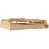 vidaXL Sztaluga stołowa z szufladą 41,5x37x12 cm lite Podgląd zdjęcia produktu 7