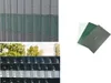 10 x Premium Hart PVC - Sichtschutzstreifen-moosgruen Produktbild-Vorschau 5