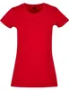 Build Your Brand Kurzarm-T-Shirt für Frauen Parog rot M Produktbild-Vorschau 1
