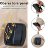 GOPLUS Sonnenschirm 300 cm mit LED Solar Beleuchtung, 9 Produktbild-Vorschau 7