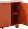 Credenza moderna rettangolare a 3 ante, larga 120 cm, Anteprima dell’immagine prodotto 7