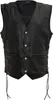 Mauritius Weste Herren CXGaspper schwarz Basics 100% Leder Produktbild-Vorschau 1