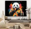 MuchoWow® - Leinwandbilder - Graffiti - Sommer - Panda - Produktbild-Vorschau 7