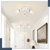 ZMH Deckenstrahler LED GU10 Rund 3 Flammig Mattweiß 350° Produktbild-Vorschau 9