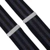 Hosenträger Y-Form, gestreift, Braun Blau Schwarz, 4 cm Produktbild-Vorschau 5