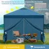 EUGAD Faltpavillon mit Seitenwänden, wasserfest, Produktbild-Vorschau 2