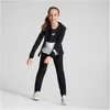 Puma dwuczęściowy dres dziecięcy sportowy czarny 670211 01 Podgląd zdjęcia produktu 3