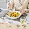 Assiette creuse en porcelaine, 4 pièces Bol à soupe, Voir les images du produit 3