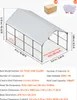 VEVOR Zeltgarage, 3,6x6x3,15 m Garagenzelt, Carport mit Produktbild-Vorschau 8