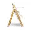 Lionelo Floris Chaise haute en bois pour enfants - Blanc Voir les images du produit 13
