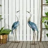 Sweiko tuinbeeld, set van 2 kraanvogels, roestvrij staal, Productafbeelding-voorbeeld 2