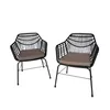 HOME DELUXE Gartenstuhl inkl. Sitzkissen TARA - 63 x 60 x Produktbild-Vorschau 3
