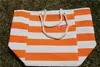 084 XXL Strandtasche orange Badetasche Shoppingtasche Produktbild-Vorschau 2