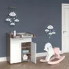 Commode à langer Vicco Lena Blanc/Sonoma 75.2x101.5cm, Voir les images du produit 6