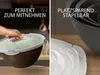 Salatschüssel Set groß mit Deckel ,0,7-6 L in Anthrazit Produktbild-Vorschau 4
