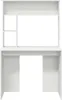 vidaXL Biurko z półką białe 91 x 50 x 149 cm materiał Podgląd zdjęcia produktu 5