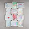 A collage of 12 photos in a distressed white frame, arranged in a grid. Produktbild-Vorschau