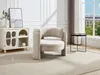 Sessel aus Stoff – Beige – ZORIMO Produktbild-Vorschau 2