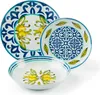 Set di stoviglie Excelsa 18 pezzi in porcellana amalfitana Anteprima dell’immagine prodotto 2