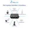 Extralink 1 Port PoE Injektor Passiv Fast Ethernet LED Produktbild-Vorschau 5