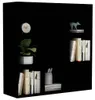 vidaXL Bücherregal Schwarz 98x29x97,5 cm Holzwerkstoff Produktbild-Vorschau 4