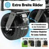 Bollerwagen faltbar, breite Räder , IM-4275 Azurblau, Produktbild-Vorschau 7