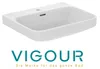 VIGOUR DERBY V3 Waschtisch Waschbecken 65x48cm Produktbild-Vorschau 1