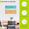 ARTland Wandbild Alu für Innen & Outdoor Herzen im Sand Produktbild-Vorschau 4