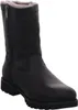 A black winter boot with fur lining. Anteprima dell’immagine prodotto