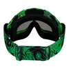Motocross Brille grün mit klarem Glas Produktbild-Vorschau 2