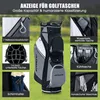 COSTWAY Golftas, golfbag met 14 compartimenten, koeltas en Productafbeelding-voorbeeld 6
