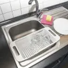 Verstellbares Küchensieb für Spüle, Sieb, Abtropfsieb für Produktbild-Vorschau 7