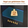 SONNI 55x35x172cm Vitrinenschrank mit LED beleuchtung und Produktbild-Vorschau 13