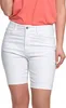 Frauen Kurze Shorts Vor Dem Knie Weissen Denim Bequemen Produktbild-Vorschau 2