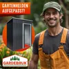 GARDEBRUK® szopa na narzędzia 185x165x90cm 1,5m² drzwi Podgląd zdjęcia produktu 7