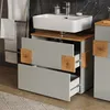 Mobile sottolavabo per bagno Vicco Eden Grigio 70 x 64.5 cm Anteprima dell’immagine prodotto 5