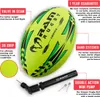 Treningowa piłka do rugby Gripper Pro 2.0 - NEON - 3D-Grip Podgląd zdjęcia produktu 3