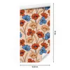 10m VLIES TAPETE Rolle Aquarell Mohnblumen für ein Produktbild-Vorschau 4