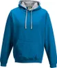 Just Hoods JH003 | Felpa con cappuccio Varsity da uomo - Anteprima dell’immagine prodotto 2