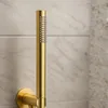 Balneo Duschkopf aus Edelstahl gold | Duschbrause Produktbild-Vorschau 3