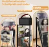 FORSMANO Schallplattenregal, Beistelltisch, mit 4 stufigem Produktbild-Vorschau 2
