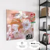 Magnettafel 30x30cm Pinnwand Whiteboard beschreibbar - Produktbild-Vorschau 4